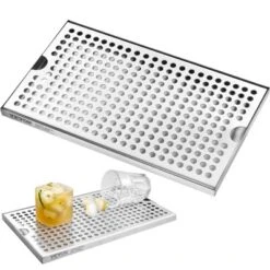 VEVOR Beer Drip Tray, 304 Stainless Steel Kegerator Drip Trays With 4 Non-Slip Rubber Pads And Detachable Cover 15 VEVOR Beer Drip Tray, 304 Stainless Steel Kegerator Drip Trays With 4 Non-Slip Rubber Pads And Detachable Cover -Vevor GUEST 9ae0b3b9 6add 4d81 a124 2c7fe8aef6de