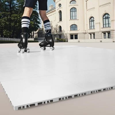 VEVOR Dryland Tiles For Hockey Floor Mat, 12 X 12 In 15 Pcs Interlocking Versatile Training Surface, Dance Floor Tiles, Hockey Training Equipment 1 VEVOR Dryland Tiles For Hockey Floor Mat, 12 X 12 In 15 Pcs Interlocking Versatile Training Surface, Dance Floor Tiles, Hockey Training Equipment