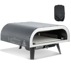 VEVOR Propane Outdoor Pizza Oven, 12 Inch Gas Pizza Maker, Portable Pizza-Cooker With Thickened Pizza-Stone, Carry Bag, Pizza-Oven, Black -Vevor GUEST 9c0d57d7 fadd 453b b319 0a466893847f