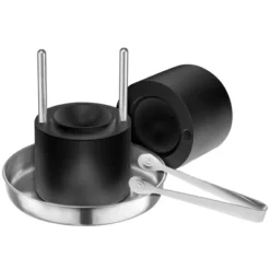 VEVOR Ice Ball Press Kit, Aviation Aluminum Ice Press With Ice Block Mold, Large Mat, Tong, Drip Tray, One Glass, Round Ice Ball Maker 2.4"/60 Mm -Vevor GUEST 9f1ecc12 a9ec 486c af45 0583fe789a10