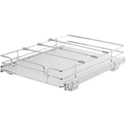 VEVOR 12"W X 17"D Pull Out Cabinet Organizer, Heavy Duty Slide Out Pantry Shelves, Chrome-Plated Steel Roll Out Drawers, Sliding Drawer Storage -Vevor GUEST 9fa19884 e889 468b a3d6 b7f01a438f09