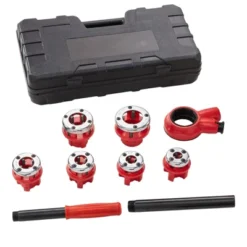 VEVOR Ratchet Pipe Threader Kit, 1/4" NPT - 1-1/4" NPT Manual Ratcheting Pipe Threader, Portable Pipe Threading Tool Set With 6PCS NPT Dies, 15 VEVOR Ratchet Pipe Threader Kit, 1/4" NPT - 1-1/4" NPT Manual Ratcheting Pipe Threader, Portable Pipe Threading Tool Set With 6PCS NPT Dies, -Vevor GUEST a03d52b5 390b 4622 bfa0 0c25867cba21