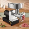 VEVOR Electric Meat Grinder, 992 Lb/H Capacity, 1100W (4600W MAX) Industrial Meat Mincer With 2 Blade, 3 Grinding Plates, Black