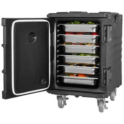 VEVOR Insulated Food Pan Carrier, 95 Qt Hot Box For Catering, Food Box Carrier With Buckle, Front Loading Food Warmer With Handles 8 VEVOR Insulated Food Pan Carrier, 95 Qt Hot Box For Catering, Food Box Carrier With Buckle, Front Loading Food Warmer With Handles - Image 8