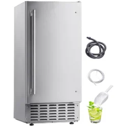 VEVOR Undercounter Built-in Ice Maker, 66 Lbs/Day Under Counter Nugget Ice Maker Machine With Reversible Door Stainless Steel, Silver 15 VEVOR Undercounter Built-in Ice Maker, 66 Lbs/Day Under Counter Nugget Ice Maker Machine With Reversible Door Stainless Steel, Silver -Vevor GUEST a1d94f4a 2d6c 4c4d 8136 750121628e86