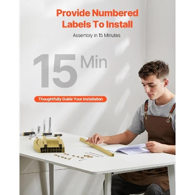 VEVOR Wedding Arch Backdrop Stand, Set Of 3, Metal Stable Stand With Case Connection & Chassis Crossbar Design 5 VEVOR Wedding Arch Backdrop Stand, Set Of 3, Metal Stable Stand With Case Connection & Chassis Crossbar Design - Image 5