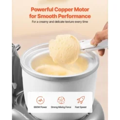 VEVOR Ice Cream Maker, 1.8 Qt. Capacity, 6-Speed Electric Stand Mixer, With LED Digital Display & Timer, Mixing Paddle, Dough Hook, Grey 13 VEVOR Ice Cream Maker, 1.8 Qt. Capacity, 6-Speed Electric Stand Mixer, With LED Digital Display & Timer, Mixing Paddle, Dough Hook, Grey -Vevor GUEST a3cacc29 0186 4277 97a4 059fa912b439