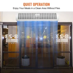 VEVOR 42" Commercial Indoor Air Curtain Super Power 2 Speeds 1350CFM, Wall Mounted Air Curtains For Doors, Indoor Over Door Fan, White -Vevor GUEST a4f7271e 143b 4044 b1a8 0152698d34cd