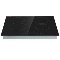 VEVOR Built In Electric Stove Top, 23.2 X 20.5 Inch 4 Burners, 240V Glass Radiant Cooktop With Sensor Touch Control, Timer & Child Lock Included -Vevor GUEST a6e28fac 2c22 4c0c b472 bcfe64cddbe3