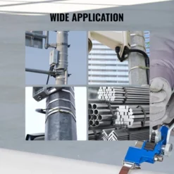 VEVOR Banding Strapping Kit With Strapping Tensioner Tool, 100 Ft Length 304 Stainless Steel Banding, 100 Metal Seals, Blue -Vevor GUEST a722c108 b3a2 4ede ba99 0fecbc4e3bf6