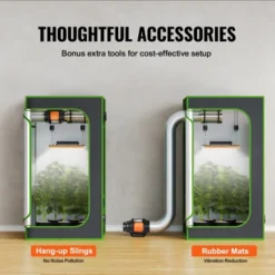 VEVOR Inline Duct Fan, 4-Inch 200 CFM With Variable Speed Controller, Quiet AC-motor Ventilation Exhaust Fan For Cooling Booster, Black -Vevor GUEST a7d3483f a14d 4126 beaf dd37d713f169