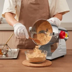 VEVOR 1000g Electric Grain Mill Grinder, High Speed 3000W Commercial Spice Grinders, Stainless Steel Pulverizer Powder Machine