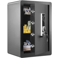 VEVOR Safe, 2.2 Cubic Feet Home Safe, Steel Security Safe With Fingerprint, Digital Keypad And 2 Keys, Cabinet Safe With Large Fire-proof Bag -Vevor GUEST abcb58d9 c6de 4b6b acb3 bc870eeba93a