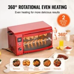 VEVOR Shawarma Grill Machine, 2 Strings Of Barbecue Capacity, Chicken Shawarma Cooker Machine, Electric Broiler Gyro Rotisserie Oven Doner Kebab -Vevor GUEST ac68bebc 6a15 42dd beb4 70633633fcb5