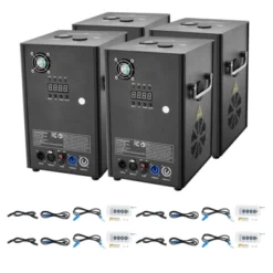 VEVOR Cold Spark Machine, 4 Pack 700W Output Fireworks Controllers, 6.6-16.4ft Adjustable Height, With Advanced DMX System, Screen, Black 15 VEVOR Cold Spark Machine, 4 Pack 700W Output Fireworks Controllers, 6.6-16.4ft Adjustable Height, With Advanced DMX System, Screen, Black -Vevor GUEST af1542ba e240 4473 8652 fa05a8af6a65