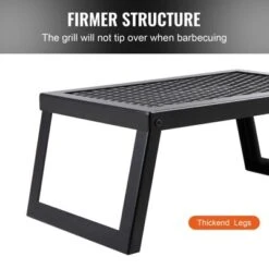 VEVOR Folding Campfire Grill, Heavy Duty Steel Mesh Grate, 18" Portable Camping Grates Over Fire Pit, Camp Fire Cooking Equipment -Vevor GUEST b030e463 38b7 4a40 a6b7 e47cba6b8f20