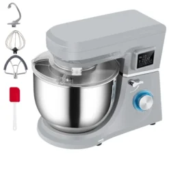 VEVOR Stand Mixer, 660W Electric Dough Mixer With 6 Speeds LCD Screen Timing, Tilt-Head Food Mixer With 7.4 Qt Stainless Steel Bowl, Dough Hook 15 VEVOR Stand Mixer, 660W Electric Dough Mixer With 6 Speeds LCD Screen Timing, Tilt-Head Food Mixer With 7.4 Qt Stainless Steel Bowl, Dough Hook -Vevor GUEST b292cf77 86ad 4ddc b73c 26b16d5770e2