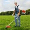 VEVOR String Trimmer, 42.7CC 2-Stroke, Gas Powered Weed Wacker, 16.9" Cordless Grass Trimmer, Multi-Functional Lawn Edger With Shoulder Strap