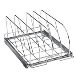 VEVOR Pan And Pot Rack, Expandable Pull Out Under Cabinet Organizer, Cookie Sheet Baking Pans Tray Organization, Adjustable Wire Dividers -Vevor GUEST b504545c 4b0d 44fd 8708 d93c156ac6cd