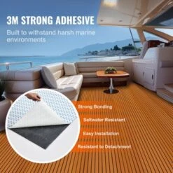 VEVOR Boat Flooring, EVA Foam Boat Decking 94.5" X 46", Non-Slip Self-Adhesive Flooring, 29.9 Sq.ft Marine Carpet For Boats, Yacht, Pontoon -Vevor GUEST b6066fbe b1f2 49b5 b51f bc7ca1e04932