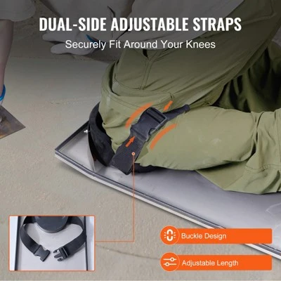 VEVOR Concrete Knee Boards Stainless Steel, 30'' X 10'' Concrete Sliders, Knee Boards For Concrete, Concrete Knee Pads Moving Sliders 4 VEVOR Concrete Knee Boards Stainless Steel, 30'' X 10'' Concrete Sliders, Knee Boards For Concrete, Concrete Knee Pads Moving Sliders - Image 4