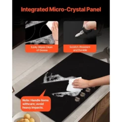 VEVOR Induction Cooktop, 9200W Electric Countertop Burner,5 Burner Knob Control Stove,Built-in Induction Cooktop With 12 Temperature Settings, Black -Vevor GUEST b8e92af9 9f2b 4e29 82b0 ed15e4a74eeb