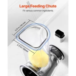 VEVOR Electric Cheese Grater Salad Maker, 200W Salad Shooter, Electric Vegetable Slicer Shredder Chopper For Fruits With 5 Attachments, White -Vevor GUEST bc5b74d8 e497 44b2 acf9 6eefa25959e4
