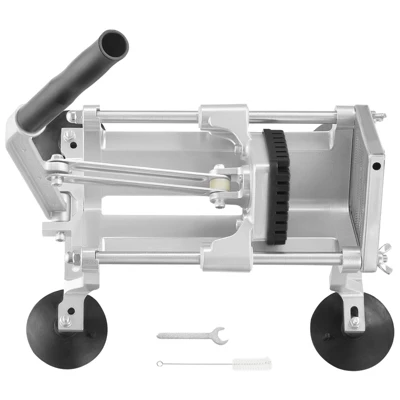 VEVOR Commercial Vegetable Slicer, 3/8 Inch Fruit Slicer, Stainless Steel And Aluminum Alloy Vegetable Cutter Slicer Machine, Manual Slicer 8 VEVOR Commercial Vegetable Slicer, 3/8 Inch Fruit Slicer, Stainless Steel And Aluminum Alloy Vegetable Cutter Slicer Machine, Manual Slicer - Image 8