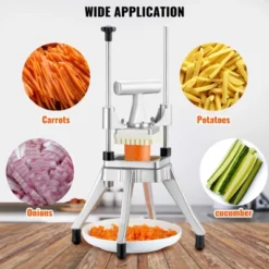 VEVOR Commercial Vegetable Fruit Chopper 3/8″ Blade Heavy Duty Professional Food Dicer Kattex French Fry Cutter Onion Slicer Stainless Steel -Vevor GUEST c149848f 7695 41dd 8e88 a13237ad1cda