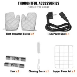 VEVOR Electric Oil Press Machine, 850W Stainless Steel Oil Extractor Machine, 0-300℃ / 32 - 572 ℉ Adjustable Temperature, Silver -Vevor GUEST c3776d3b 932c 48f4 8bc8 669d252c9bdb