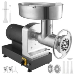 VEVOR Electric Meat Grinder, 992 Lb/H Capacity, 1100W (4600W MAX) Industrial Meat Mincer With 2 Blade, 3 Grinding Plates, Black -Vevor GUEST c380208f 2d6a 4fcd a66e 699b582e0815