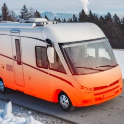 VEVOR Diesel Heater 5KW, Diesel Air Heater, Automatic Altitude Adjustment, LCD, Orange