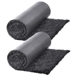 VEVOR Rubber Mulch For Landscaping, 2 Rolls Recycled Rubber Mulch Mat 96 X 22 In,Permanent Rubber Pathway,Natural-Looking Black Mulch Garden Edging -Vevor GUEST c4c1d5d6 61f9 4bd9 9d8a 15f6c34d12ab