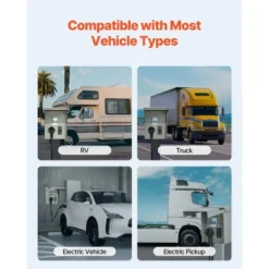 VEVOR Temporary Power Outlet Panel, 20 30 Amp, RV EV Electrical Outlet Panel With NEMA 30 Amp GFCI 20 Amp Receptacle Installed, Gray -Vevor GUEST c4e466ff 40b7 472e bf6e b3d7104ce695