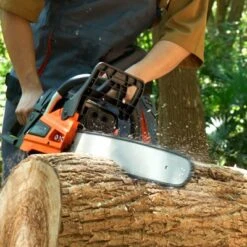VEVOR Gas Chainsaw, 58CC 20" 3.22HP, Gasoline Powered Chain Saw, Handheld Cordless Petrol Chainsaws For Tree Wood Branch Cutting, Orange