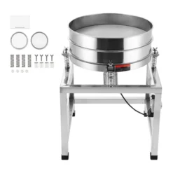 VEVOR Automatic Electric Vibrating Sieve, Stainless Steel Sifter Shaker Machine With 40+100 Mesh, 25W Automatic Powder Sifter Machine 15 VEVOR Automatic Electric Vibrating Sieve, Stainless Steel Sifter Shaker Machine With 40+100 Mesh, 25W Automatic Powder Sifter Machine -Vevor GUEST c9c14503 aef4 4d34 a7f2 0811a24b1557