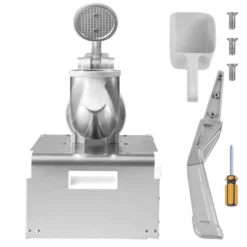 VEVOR Ice Crushers Machine, 661lbs Per Hour Electric Snow Cone Maker With 4 Blades, Stainless Steel Shaved Ice Machine With Cover -Vevor GUEST ca91d2de 3d10 4c07 886f 83a96432e1cd