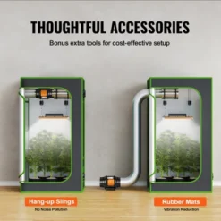 VEVOR Inline Duct Fan, 6-Inch 400 CFM With Variable Speed Controller, Quiet AC-motor Ventilation Exhaust Fan For Cooling Booster, Black -Vevor GUEST cadacdf8 ec7d 4bbf 99a4 8155e81b1a63