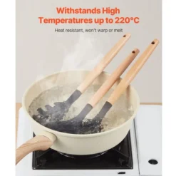 VEVOR Kitchen Cooking Utensils Set, 50 PCS Silicone Spatula Set With Holder, 428°F Heat Resistant Gadget Spoons Tools, Black 11 VEVOR Kitchen Cooking Utensils Set, 50 PCS Silicone Spatula Set With Holder, 428°F Heat Resistant Gadget Spoons Tools, Black -Vevor GUEST cde7a846 55cc 449c 9919 42b7f87f23da