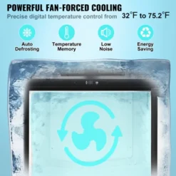 VEVOR Beer Kegerator, Single Tap Draft Beer Dispenser, Full Size Keg Refrigerator With Shelves, CO2 Cylinder, Drip Tray & Rail, Silver -Vevor GUEST d0b9bc39 2f7e 4050 b5af 11d8bf30a6a9