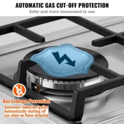 VEVOR Gas Cooktop 12 Inch, Max 12250BTU 2 Burners Built-in Stainless Steel Gas Stove Top, LPG/NG Convertible Dual Fuel Natural Gas Hob -Vevor GUEST d311cb0b da62 486f b7b8 0a15fe4e1a97