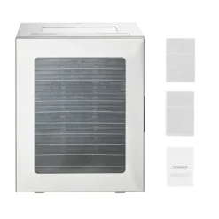 VEVOR Food Dehydrator Machine, 12 Stainless Steel Trays, 850W Electric Food Dryer With Adjustable Temperature & 24-Hour Timer, Freeze Dryer, Silver -Vevor GUEST d47af619 b3d8 4757 9c4b 36892677c0e9