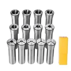 VEVOR 13 Pcs Precision R8 Collet Set, 1/8'' - 7/8'', 45# Mill Collet Chuck 0.0012"/30μm TIR With 13 Labeled Storage Boxes -Vevor GUEST d5e4b57b eb65 4a5e a0d5 24bc9e6dd449