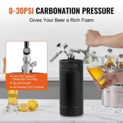 VEVOR Beer Growler Tap System, 128Oz 4L Mini Keg, 304 Stainless Steel Pressurized Beer Growler With Pressure Display, CO2 Regulator Faucet, Black 11 VEVOR Beer Growler Tap System, 128Oz 4L Mini Keg, 304 Stainless Steel Pressurized Beer Growler With Pressure Display, CO2 Regulator Faucet, Black -Vevor GUEST d66109a0 56db 4fee 9598 4097a403a137