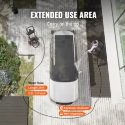 VEVOR Gas Pressure Washer, 3400 PSI 2.6 GPM, Gas Powered Pressure Washer With Aluminum Pump, Spray Gun And Extension Wand, Black -Vevor GUEST d9577546 9f5c 4936 9cc6 806864913367