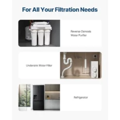 VEVOR Remineralization Filter, 1100 Gallons Remineralization Water Filter Replacement, 1/4" Quick Connect Mineral Filter, White 12 VEVOR Remineralization Filter, 1100 Gallons Remineralization Water Filter Replacement, 1/4" Quick Connect Mineral Filter, White -Vevor GUEST d98676e7 12ad 4f6a 838c 26bacee2c47a