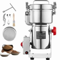 VEVOR 500g Electric Grain Mill Grinder, High Speed 2000W Commercial Spice Grinders, Stainless Steel Pulverizer Powder Machine -Vevor GUEST d9ba38ea cb6d 449e a0fd b10ff4714d2f