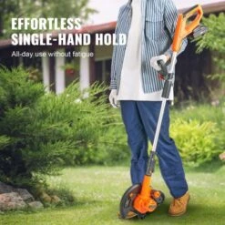 VEVOR Lawn Edger, 20 V Power Edger, 9-inch Blade Edger Lawn Tool With 3-Position Blade Depth,for Lawns, Driveways, Borders, And Sidewalk Edges -Vevor GUEST dd2d86b1 3aa7 4c2b a261 322aac84a018