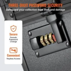 VEVOR Graded Card Storage Box, 4 Slots, Graded Sports Cards Holder Carrying Case, For 108 PSA Graded Cards 76 BGS Cards 84 SGC Cards 388 Top Loaders -Vevor GUEST e0188da1 b9c6 4371 84f5 431341cea3cd