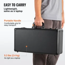 VEVOR Graded Card Storage Box, 5 Slots, Graded Sports Cards Holder Carrying Case, For 162 PSA Graded Cards 115 BGS Cards 130 SGC Cards -Vevor GUEST e40ffee5 62d1 4068 b200 1111123d21fb